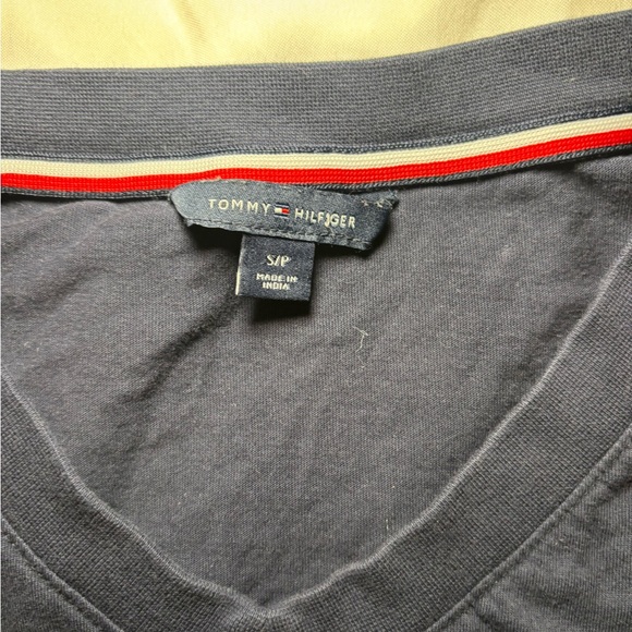 Tommy Hilfiger Women’s 85 Varsity Crop Top Navy Retro Jersey Size S - Picture 4 of 9